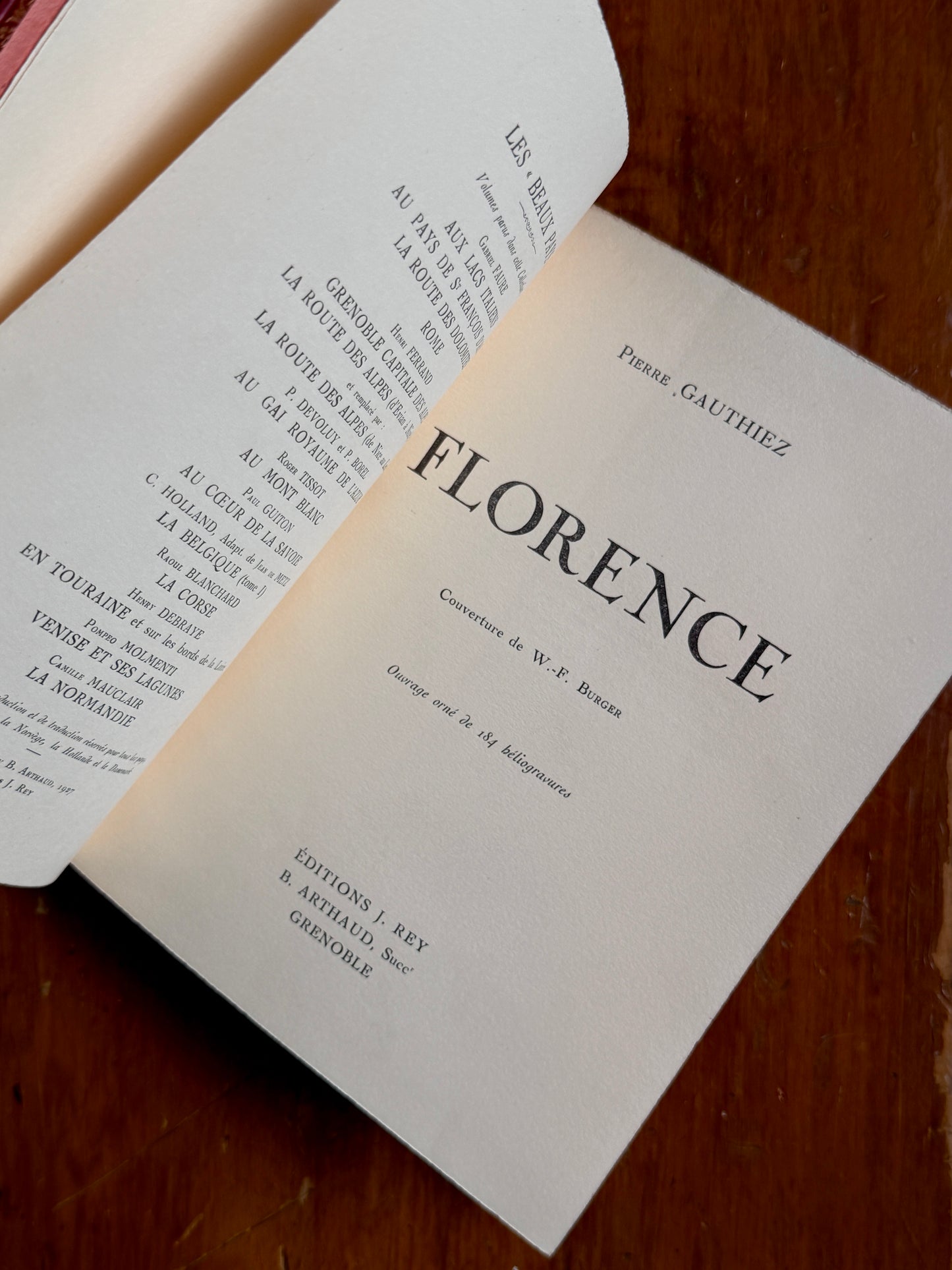 Florence | French Travel Book