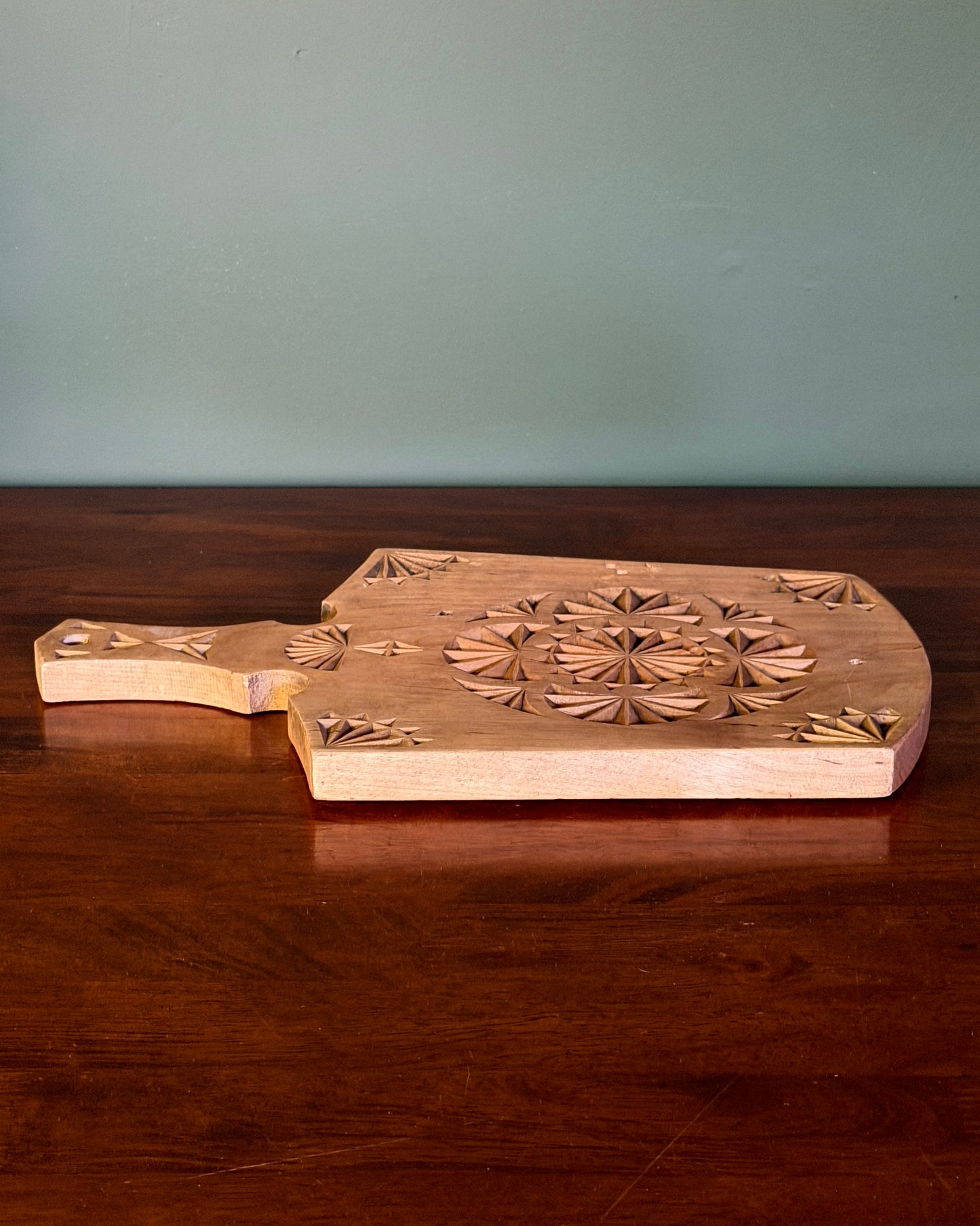 Hand-carved English Cutting Board