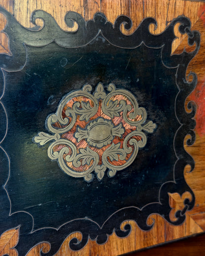 French Inlaid Wood Box