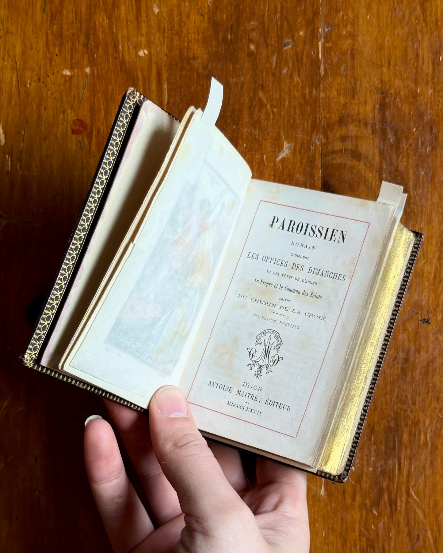 Paroissien | French Prayer Book