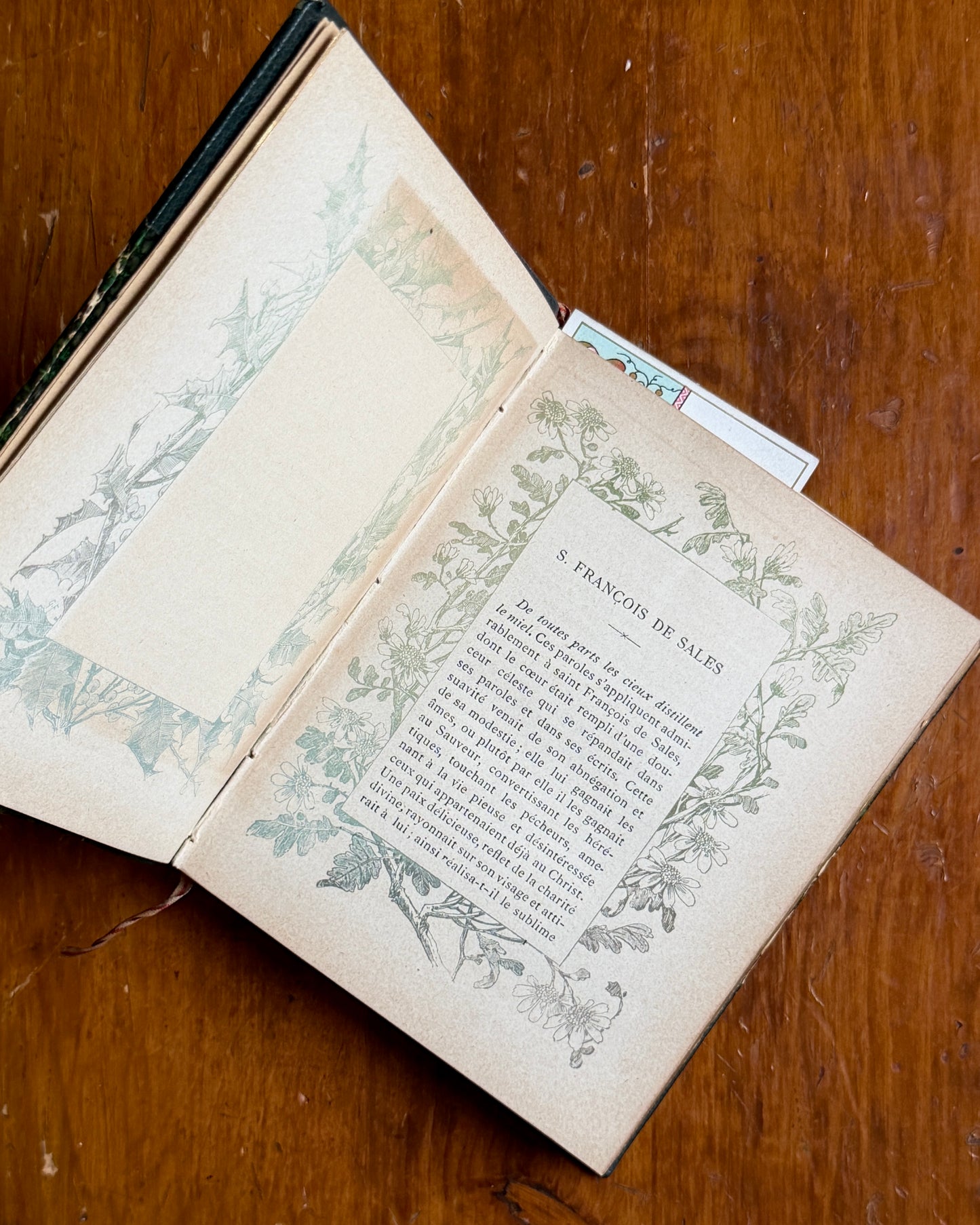 Fleurs et Fruits | Illustrated French Devotional Book