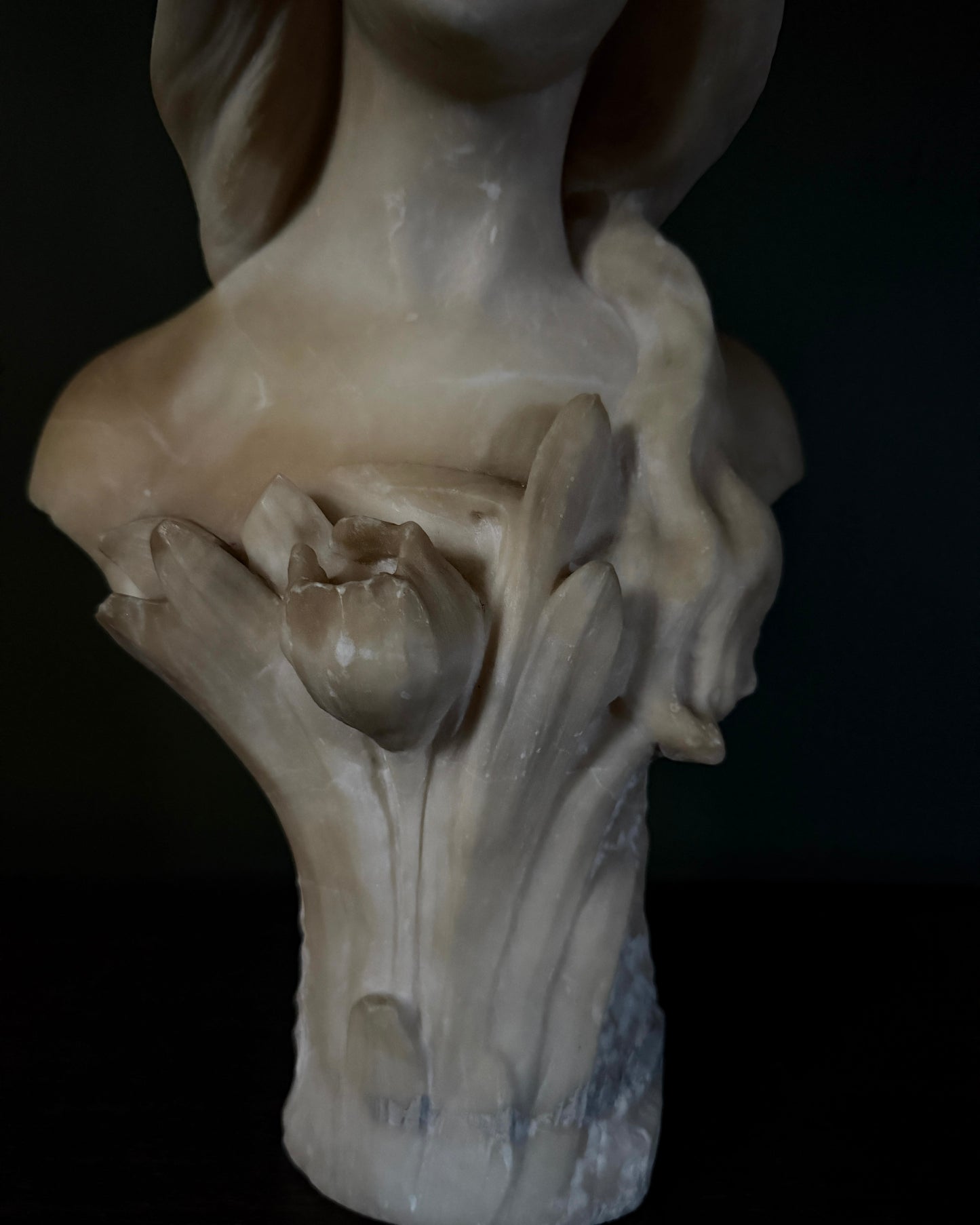 Alabaster Bust