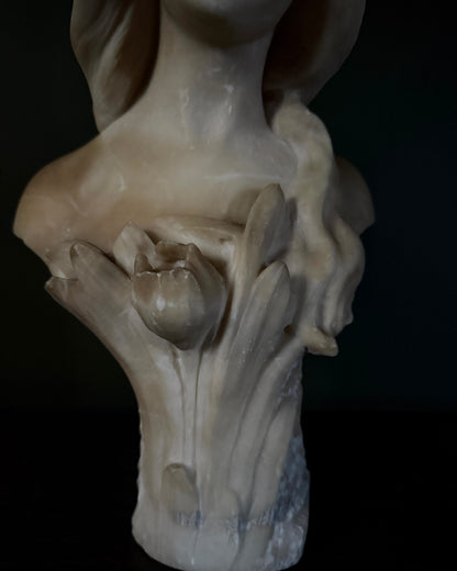 Alabaster Bust
