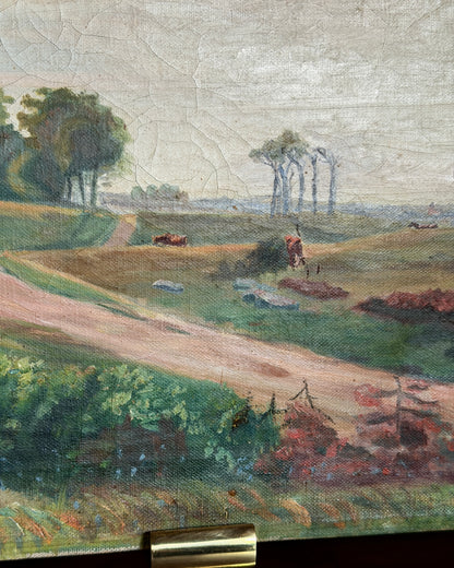 Cow Pastoral Painting