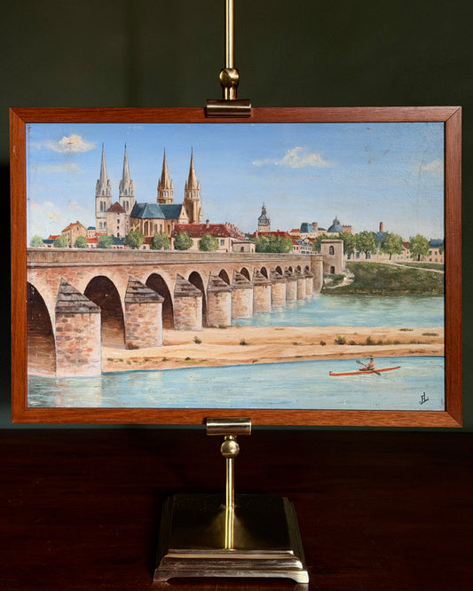 Painting of Avignon, France