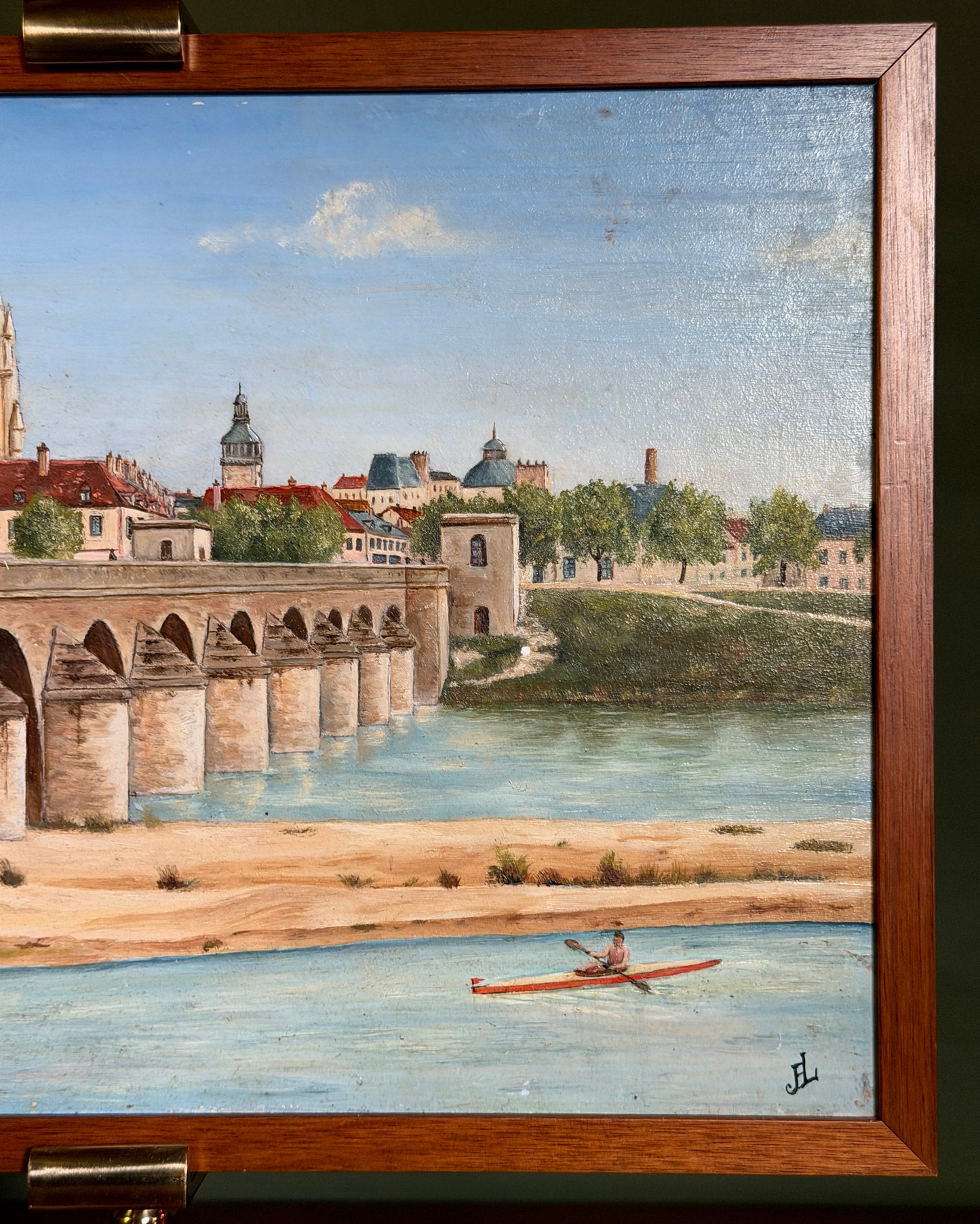 Painting of Avignon, France