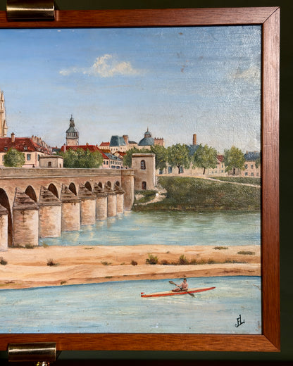 Painting of Avignon, France