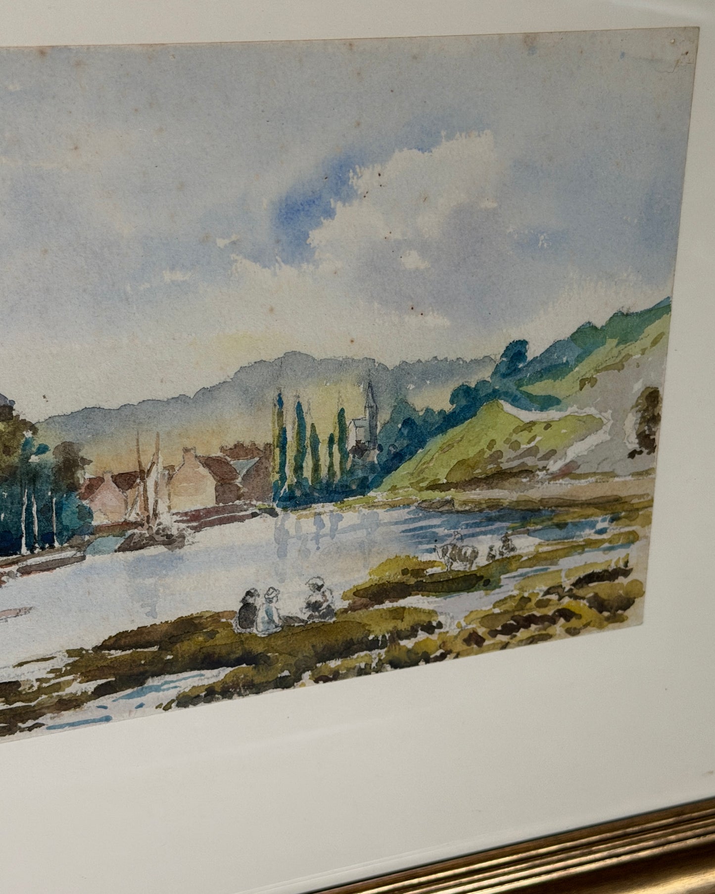 French Nautical Watercolor