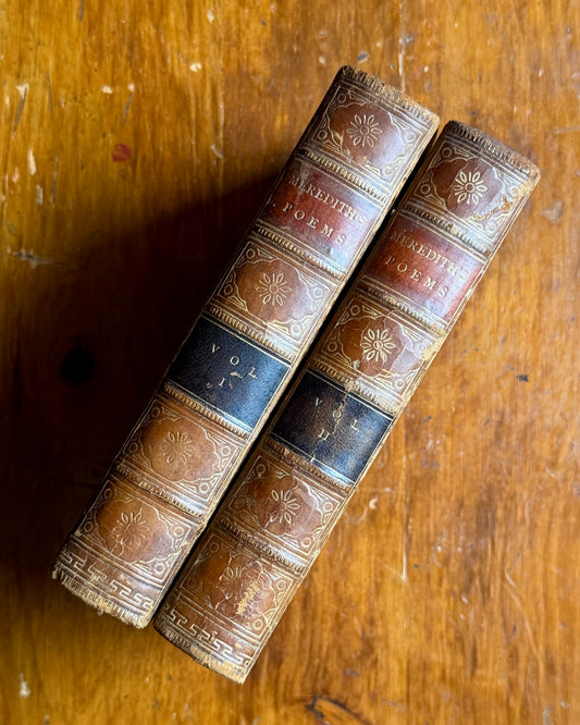 Meredith’s Poems, Vol. I & II | Complete Poetry Set
