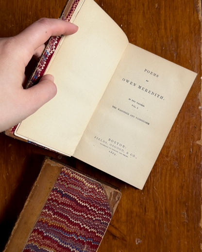 Meredith’s Poems, Vol. I & II | Complete Poetry Set