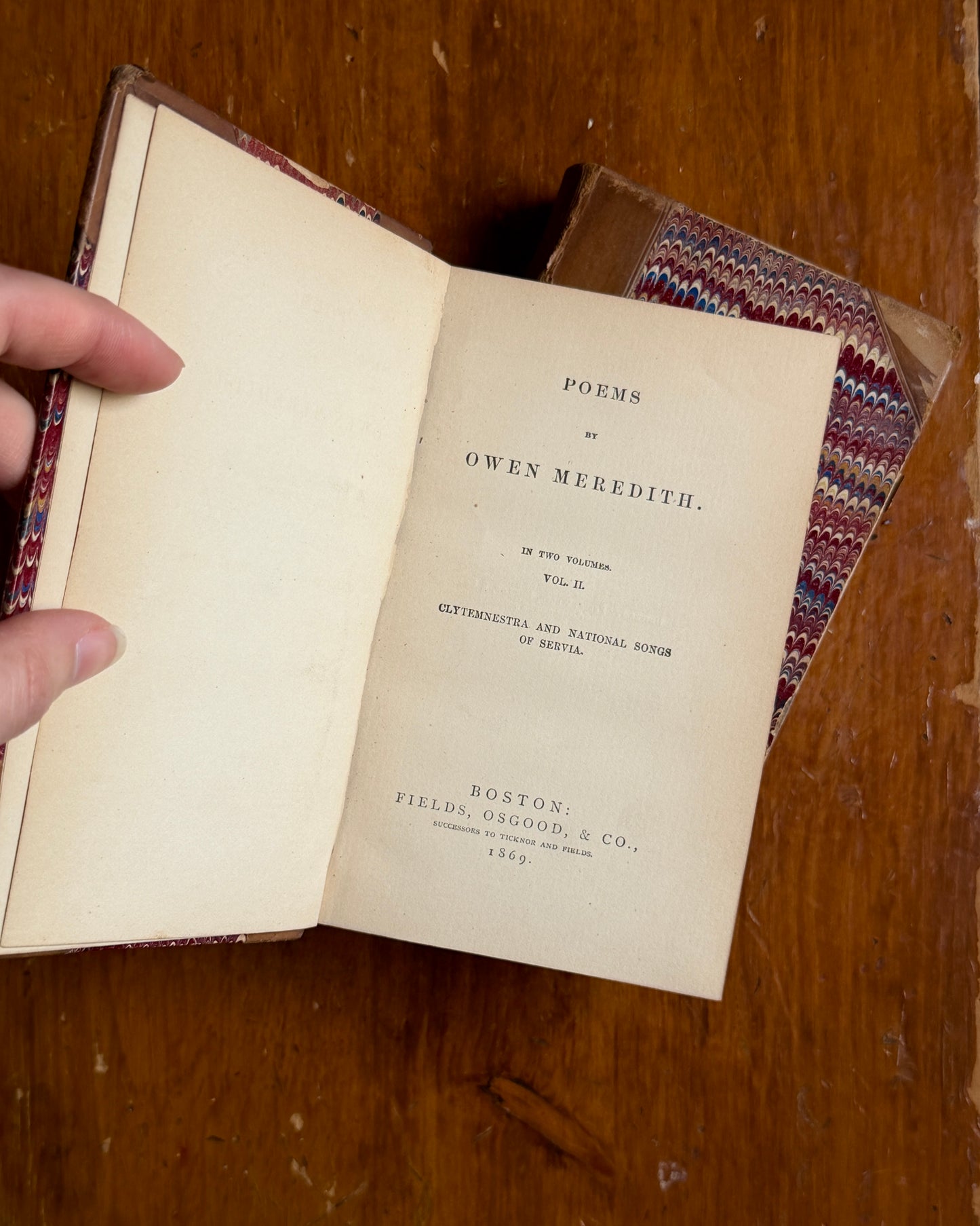 Meredith’s Poems, Vol. I & II | Complete Poetry Set